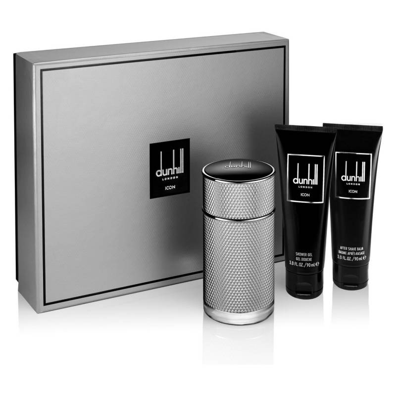 DUNHILL ICON EDP 100 ML VARON + SHOWER GEL 90 ML + AFTER SHAVE BALM 90 ML SET DUNHILL